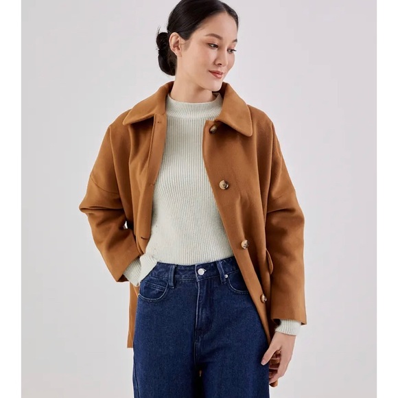 Love Bonito Denzel Patch Pocket Car Coat - Picture 2 of 5